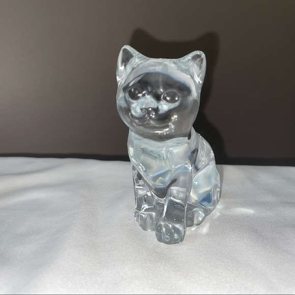 Princess House Crystal Cat - Picture 3 of 5